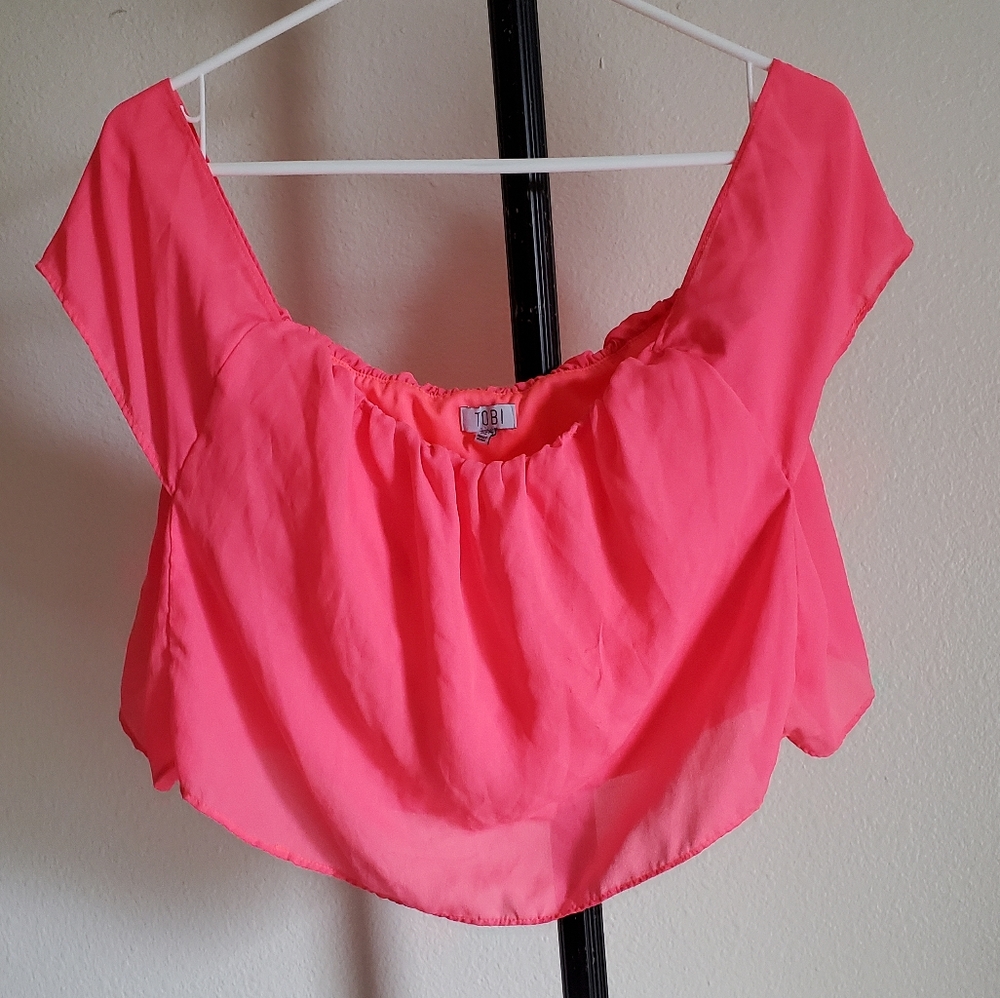 B2G1 FREE, Off the shoulder crop top
